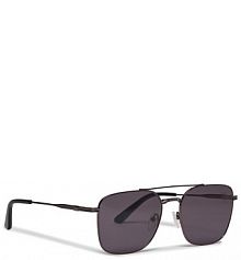 Okulary Calvin Klein złote damskie