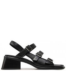 Sandały na obcasie Vagabond Shoemakers czarne