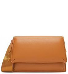 Torebka listonoszka Badura brązowa