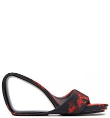 Klapki eleganckie United Nude czerwone