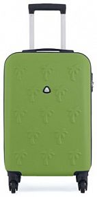 Walizka Semi Line zielona