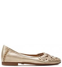 Baleriny Maciejka złote