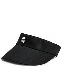 Daszek KARL LAGERFELD czarny