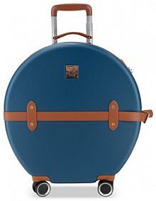 Walizka Semi Line granatowa