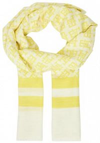 Szalik Tommy Hilfiger żółty damski