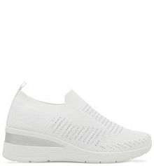 Półbuty wsuwane Jenny Fairy białe damskie