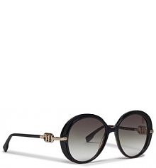 Okulary KARL LAGERFELD czarne damskie