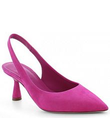 Sandały na obcasie Kennel & Schmenger różowe