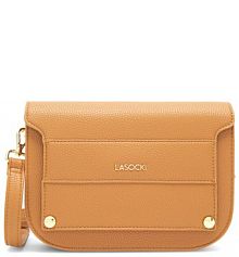 Torebka listonoszka Lasocki brązowa