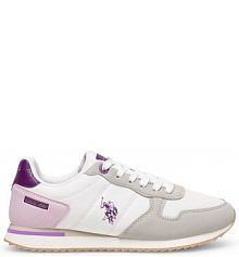 Sneakersy U.S. Polo Assn. białe damskie