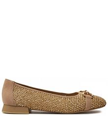 Baleriny Caprice brązowe