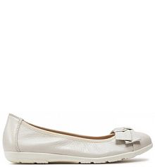 Baleriny Caprice écru