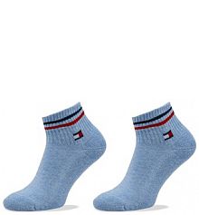 Skarpetki Tommy Hilfiger niebieskie damskie