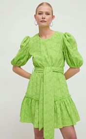 Sukienka mini Silvian Heach  zielona GPP24272VE