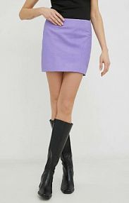 Spódnica mini Remain  fioletowa RM2140