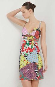 Sukienka mini Moschino Jeans  multicolor 0425.3776