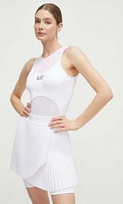 Sukienka mini EA7 Emporio Armani  biała TJGBZ.3DTA59.