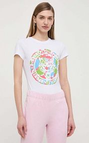 T-shirt Plein Sport  multicolor damski PADC.WTK3201.
