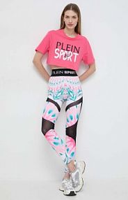 Legginsy Plein Sport  różowe damskie SADC.WJT1823.