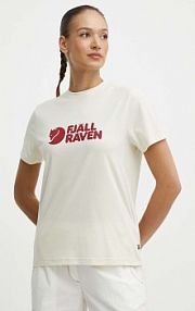 T-shirt Fjallraven  beżowy damski F87146.113
