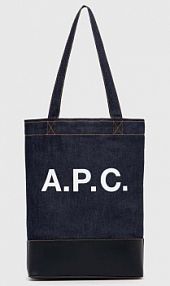 Torba weekendowa A.P.C.  granatowa CODDP.M61444.