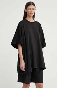 T-shirt MMC STUDIO  czarny damski OVERSIZESUMME