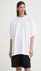 T-shirt MMC STUDIO  biały damski OVERSIZESUMME