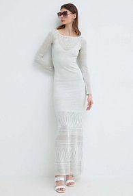 Sukienka maxi Marciano Guess  szara 4GGK06.5811Z