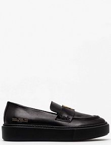 Mokasyny Vanda Novak  czarne damskie Kayla.Deep.Bl