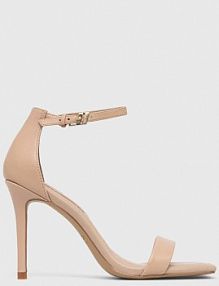 Sandały na obcasie ALDO  beżowe 13474574.RENZ