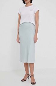 Spódnica midi Calvin Klein  zielona K20K203514