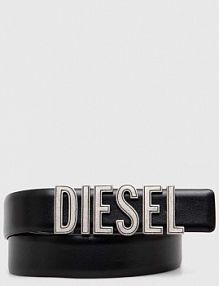 Pasek Diesel  czarny damski X09790.P6364