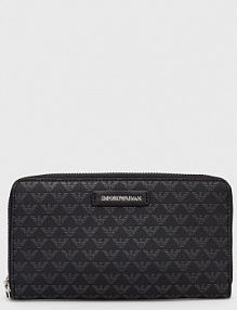 Portfel Emporio Armani  czarny damski Y3H168.Y413E