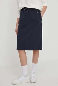 Spódnica midi Gant  granatowa 4200869
