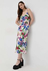Sukienka maxi Guess  multicolor W3GK85.WD8G2