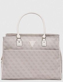 Torebka shopperka Guess  beżowa TWB838.99190