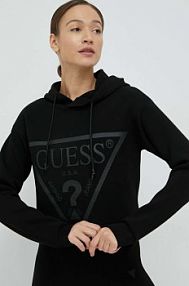 Bluza przez głowę Guess  czarna V2YQ08.K7UW2