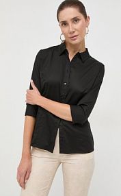 Koszula z długim rękawem Guess  czarna W2YH41.WAF10