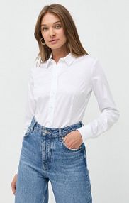 Koszula z długim rękawem Guess  biała W2YH41.WAF10