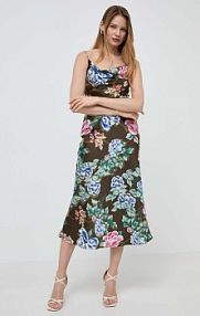 Sukienka maxi Guess  zielona W3GK85.WD8G2