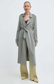 Płaszcz Guess  zielony damski W4GL00.WFYW2