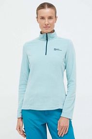 Bluza przez głowę Jack Wolfskin  turkusowa 1709532