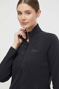 Bluza rozpinana Jack Wolfskin  czarna damska 1711391
