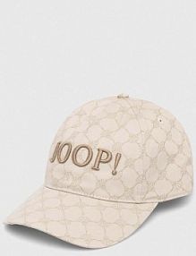 Czapka z daszkiem Joop!  beżowa damska 30042024