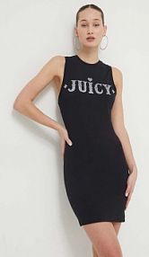 Sukienka mini Juicy Couture  czarna JCBED223827.1