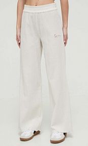 Spodnie eleganckie Karl Kani  beżowe damskie 6102069