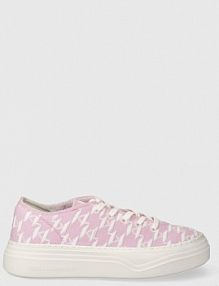 Tenisówki Karl Lagerfeld  różowe damskie KL63421.KV1