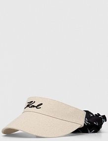 Daszek Karl Lagerfeld  beżowy 241W3413