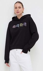 Bluza przez głowę Karl Lagerfeld  czarna 241W1800