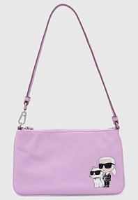 Saszetka na ramię Karl Lagerfeld  różowa damska 240W3230